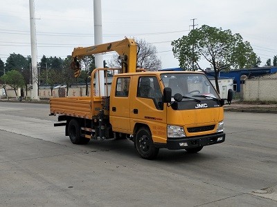帕菲特3.2噸江鈴雙排藍(lán)牌隨車吊